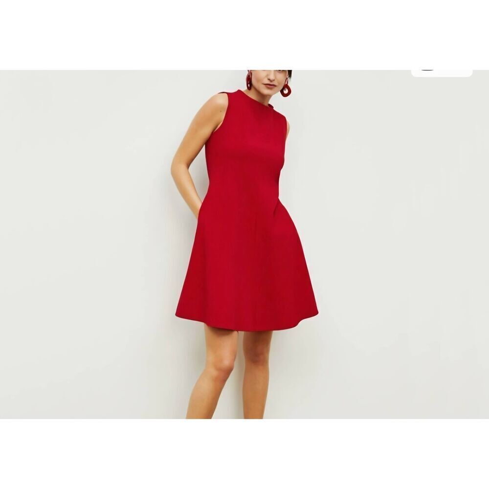 MM LAFLEUR The Malala Dress Rhubarb Red size 0